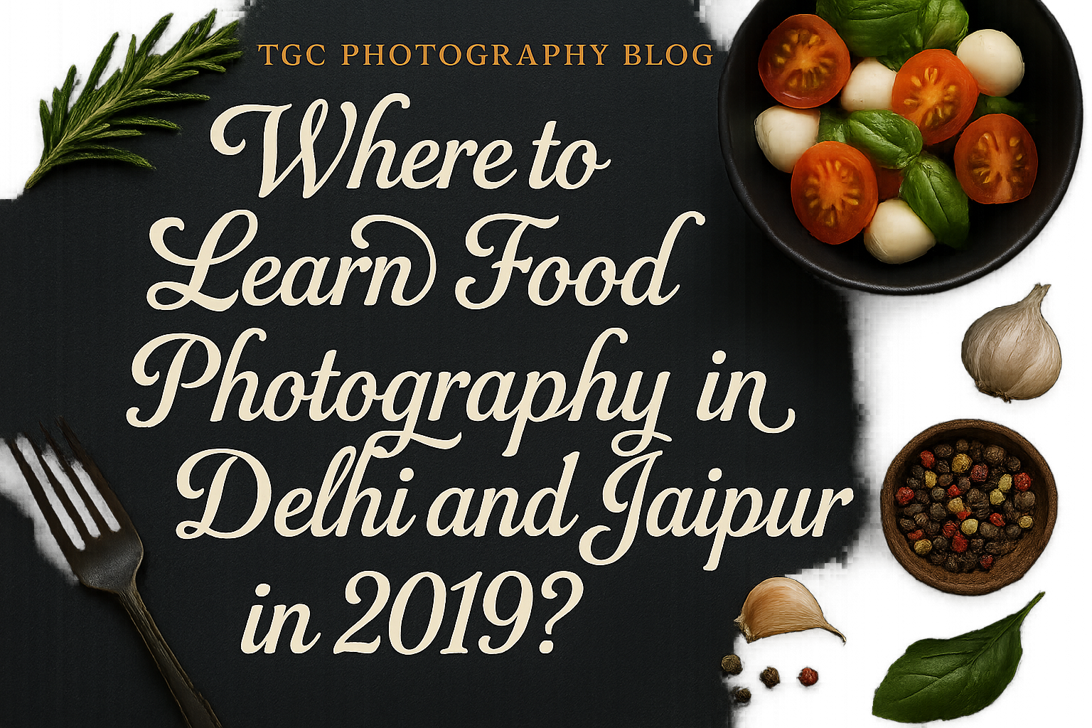 Where to learn Food Photography in Delhi and Jaipur in 2019?